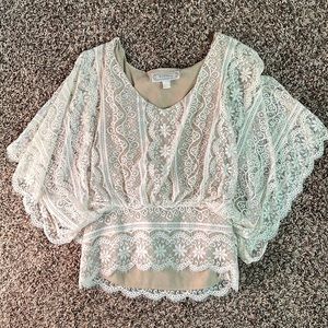 Beyond Vintage lace top